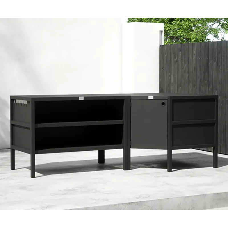 Double Layer Outdoor Kitchen Cabinet