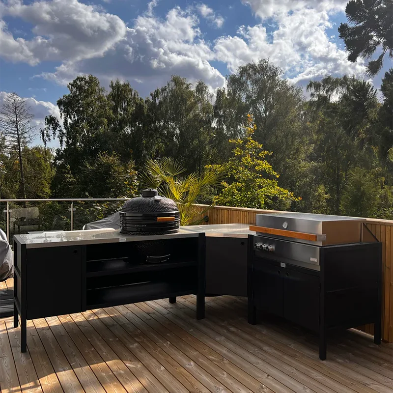 Outdoor Kitchen Cabinet with Grill