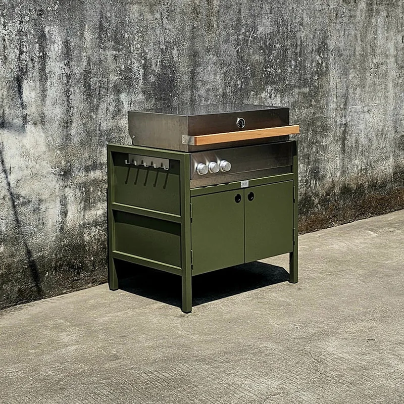 Outdoor Kitchen Cabinet with Grill