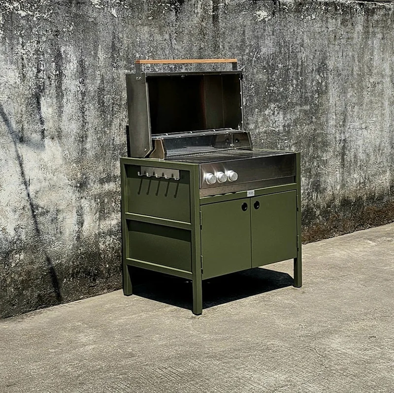 Outdoor Kitchen Cabinet with Grill